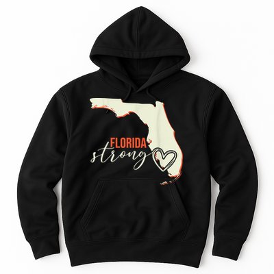 Florida Strong Support With Heart Hoodie