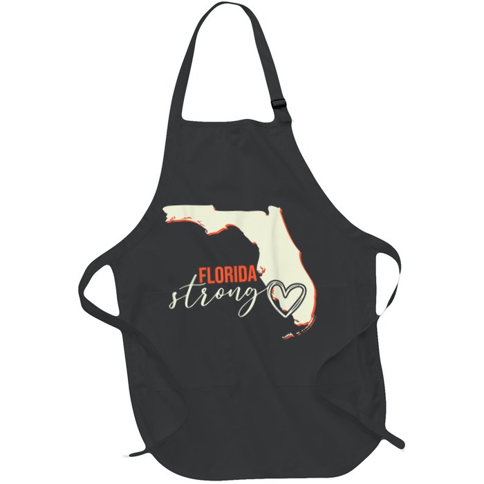 Florida Strong Support With Heart Apron