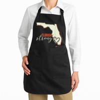 Florida Strong Support With Heart Apron