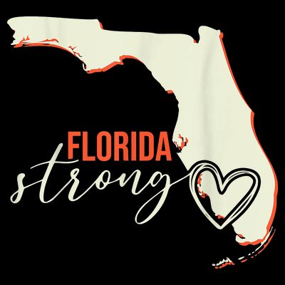 Florida Strong Support With Heart T-Shirt