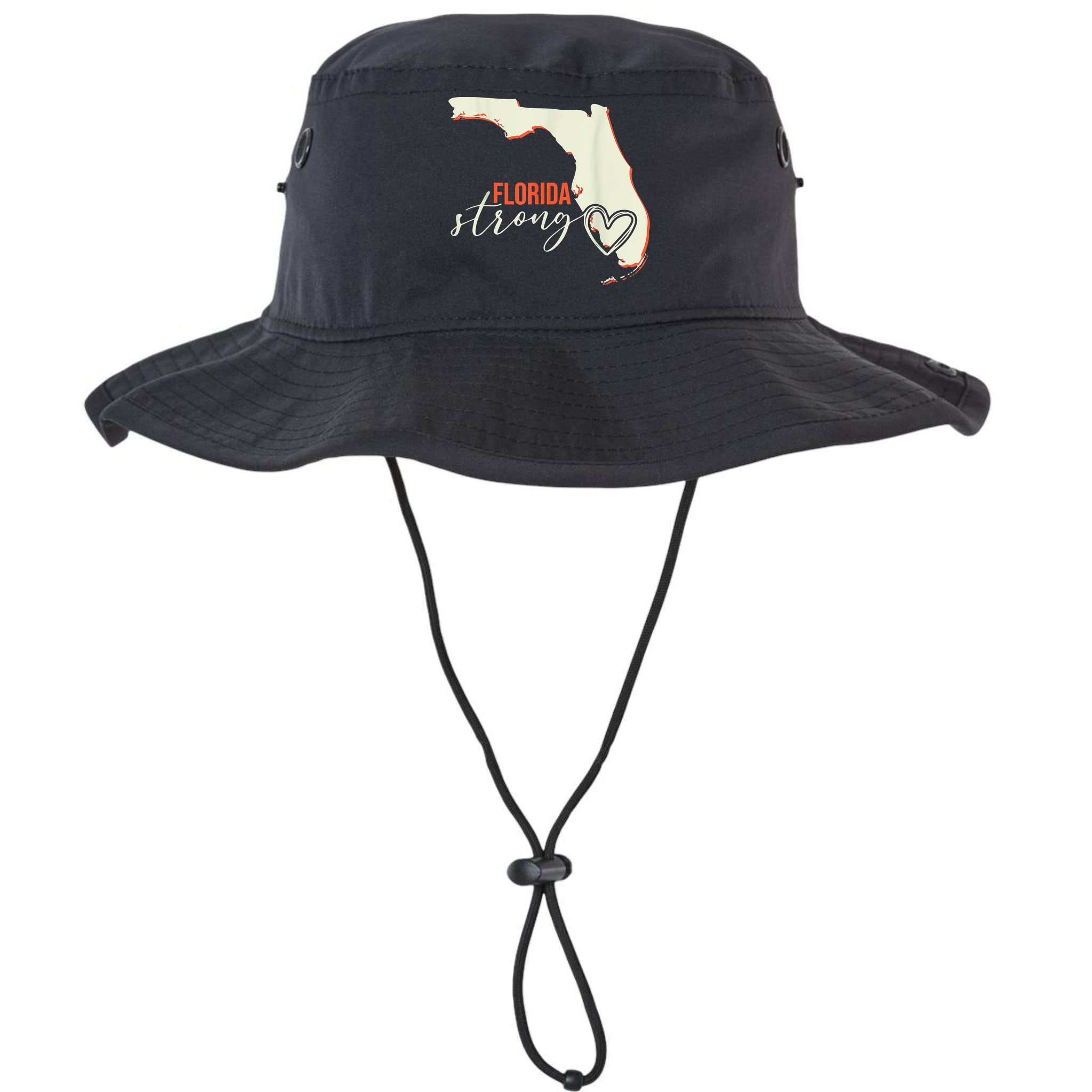 Florida Strong Support With Heart Bucket Hat