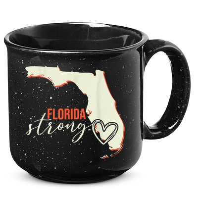Florida Strong Support With Heart 15oz Campfire Ceramic Mug