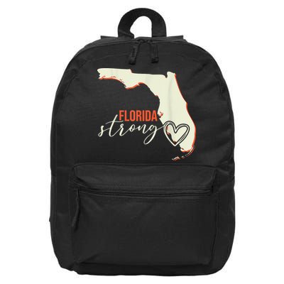 Florida Strong Support With Heart 16 in Basic Backpack