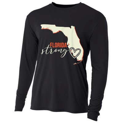 Florida Strong Support With Heart Cooling Performance Long Sleeve Crew