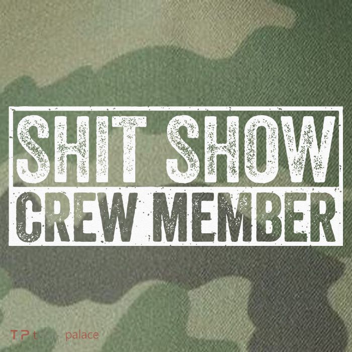 Funny Shit Show Crew Member Legacy Tie Dye Trucker Hat