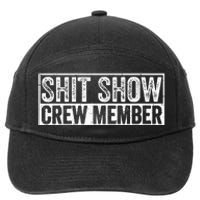 Funny Shit Show Crew Member 7-Panel Snapback Hat