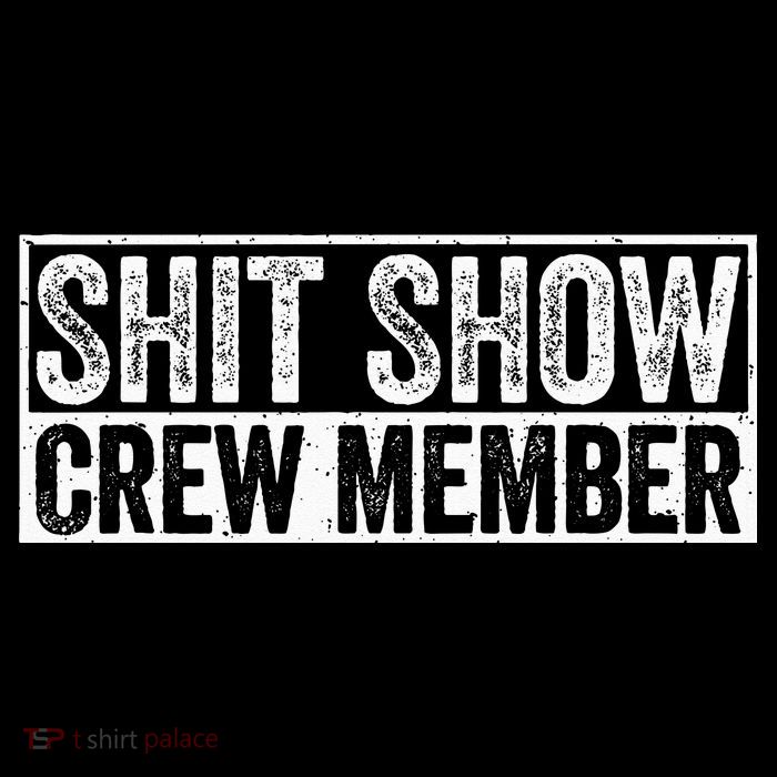 Funny Shit Show Crew Member Cooling Performance Long Sleeve Crew