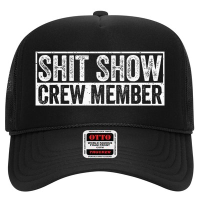 Funny Shit Show Crew Member Trucker Hat