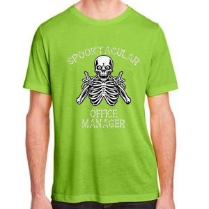 Funny Spooky Spooktacular Manager Halloween Adult ChromaSoft Performance T-Shirt