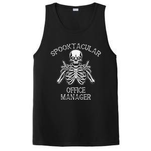 Funny Spooky Spooktacular Manager Halloween PosiCharge Competitor Tank