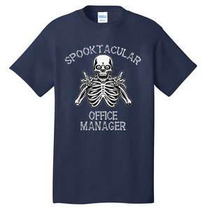 Funny Spooky Spooktacular Manager Halloween Tall T-Shirt