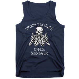 Funny Spooky Spooktacular Manager Halloween Tank Top