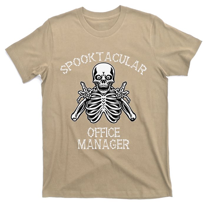 Funny Spooky Spooktacular Manager Halloween T-Shirt