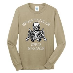 Funny Spooky Spooktacular Manager Halloween Tall Long Sleeve T-Shirt