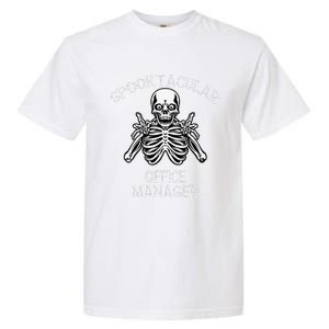 Funny Spooky Spooktacular Manager Halloween Garment-Dyed Heavyweight T-Shirt