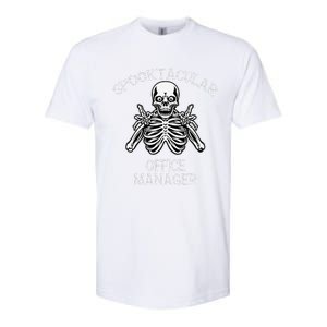 Funny Spooky Spooktacular Manager Halloween Softstyle CVC T-Shirt