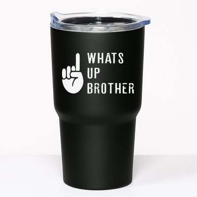 Funny Sketch Streamer Whats Up Brother Gift Tumbler