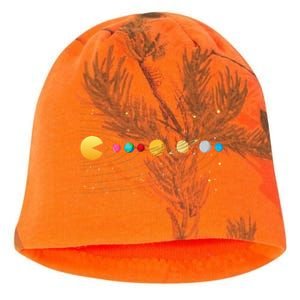 Funny Solar System Astronauts Space Video Games Kati - Camo Knit Beanie