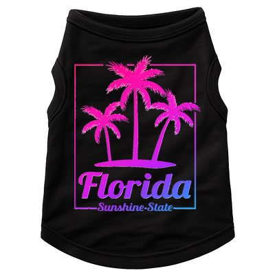 Florida Sunshine State Retro Look Doggie Tank