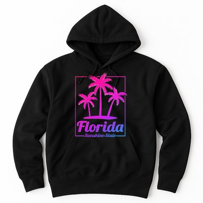 Florida Sunshine State Retro Look Hoodie