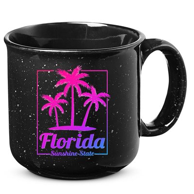 Florida Sunshine State Retro Look 15oz Campfire Ceramic Mug