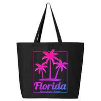 Florida Sunshine State Retro Look 25L Jumbo Tote