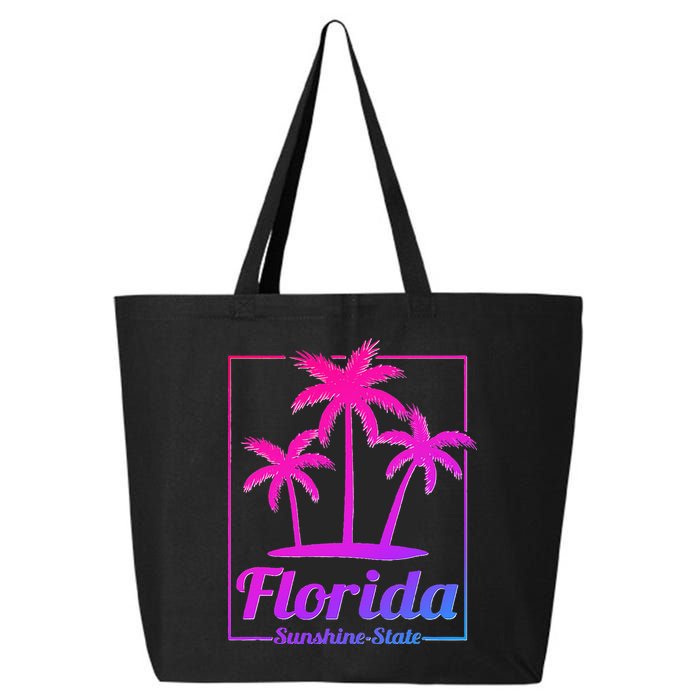 Florida Sunshine State Retro Look 25L Jumbo Tote