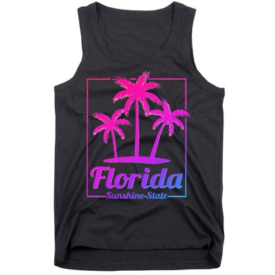 Florida Sunshine State Retro Look Tank Top