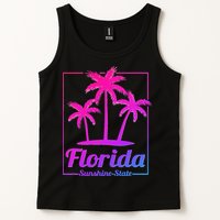 Florida Sunshine State Retro Look Tank Top