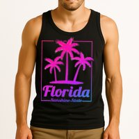 Florida Sunshine State Retro Look Tank Top