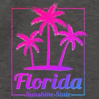 Florida Sunshine State Retro Look Vector Backpack