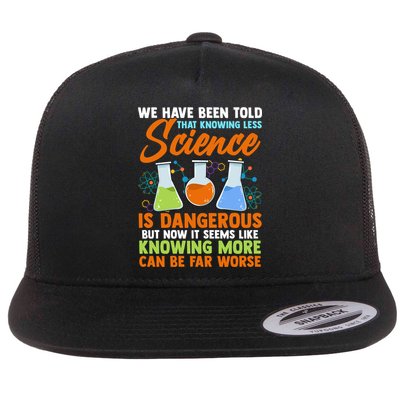 Funny Scientist Science Humor Cute Gift Flatbill Hat