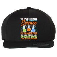 Funny Scientist Science Humor Cute Gift Wool Snapback Cap
