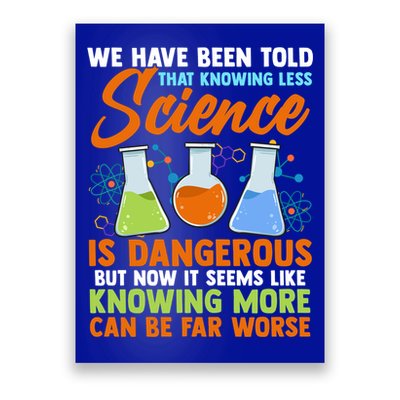 Funny Scientist Science Humor Cute Gift Poster