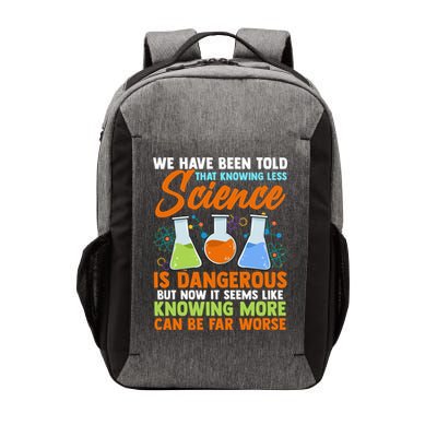 Funny Scientist Science Humor Cute Gift Vector Backpack