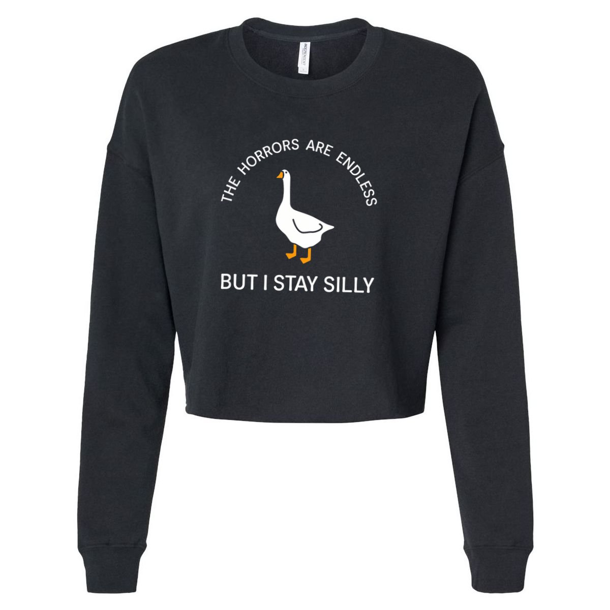 Funny Stay Silly Goose Horrors Are Endless Meme Apron