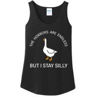 Funny Stay Silly Goose Horrors Are Endless Meme Ladies Essential Tank