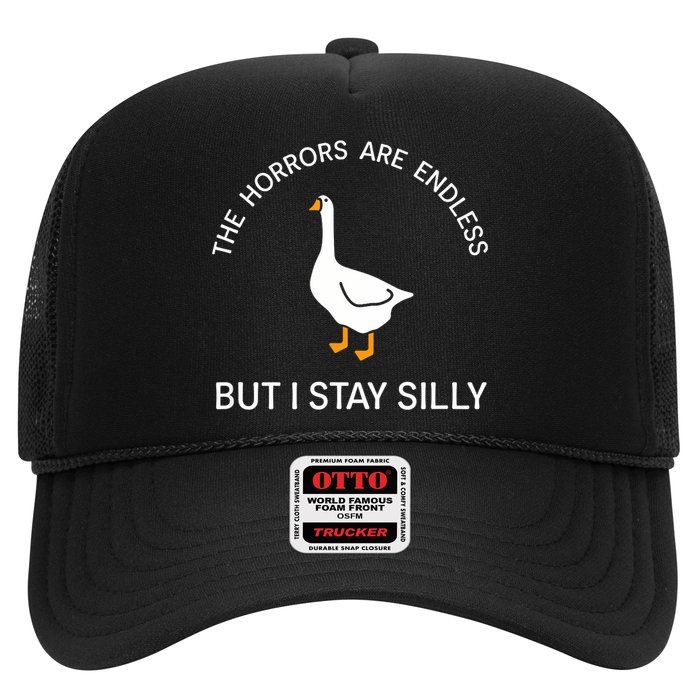 Funny Stay Silly Goose Horrors Are Endless Meme Hat