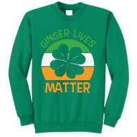 Flag Shamrock St Patricks Day Sweatshirt