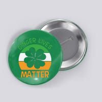 Flag Shamrock St Patricks Day Button