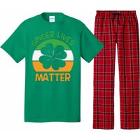 Flag Shamrock St Patricks Day Pajama Set