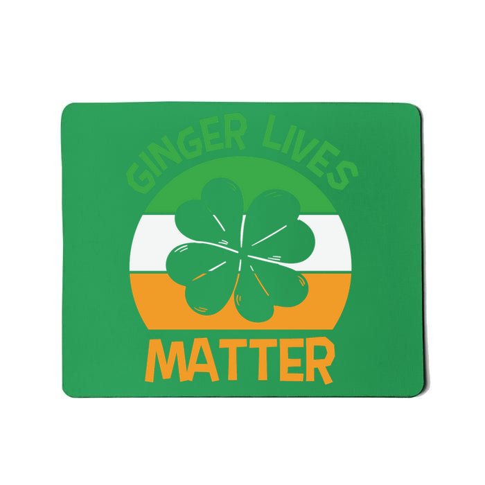 Flag Shamrock St Patricks Day Mousepad