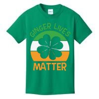 Flag Shamrock St Patricks Day Kids T-Shirt