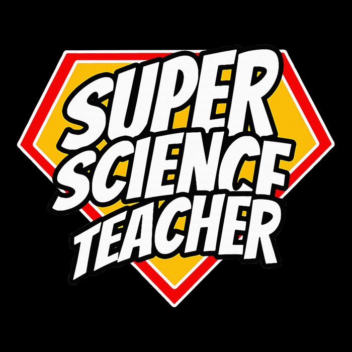Funny Super Science Teacher Superhero Teacher Bag