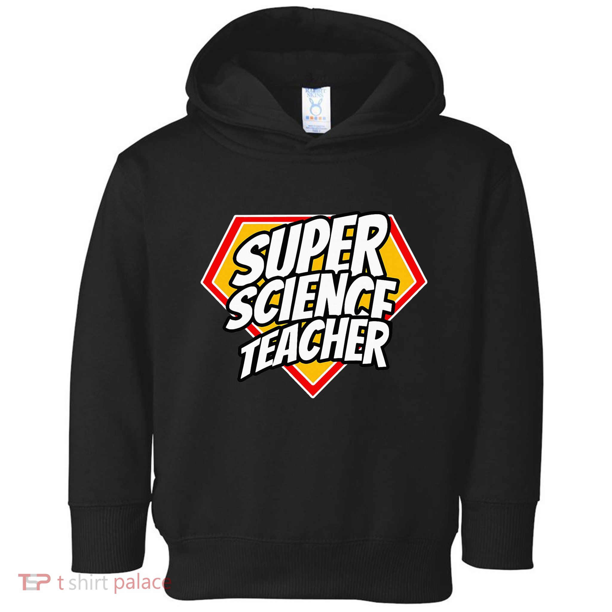 Funny Super Science Teacher Superhero Teacher Toddler Hoodie