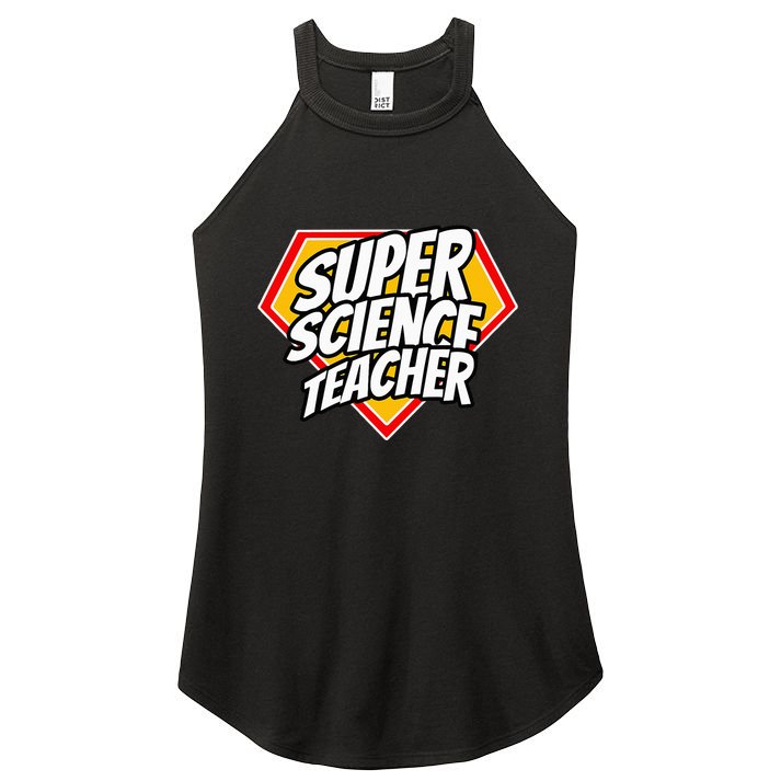 Funny Super Science Teacher Superhero Teacher Women's Perfect Tri Rocker Tank