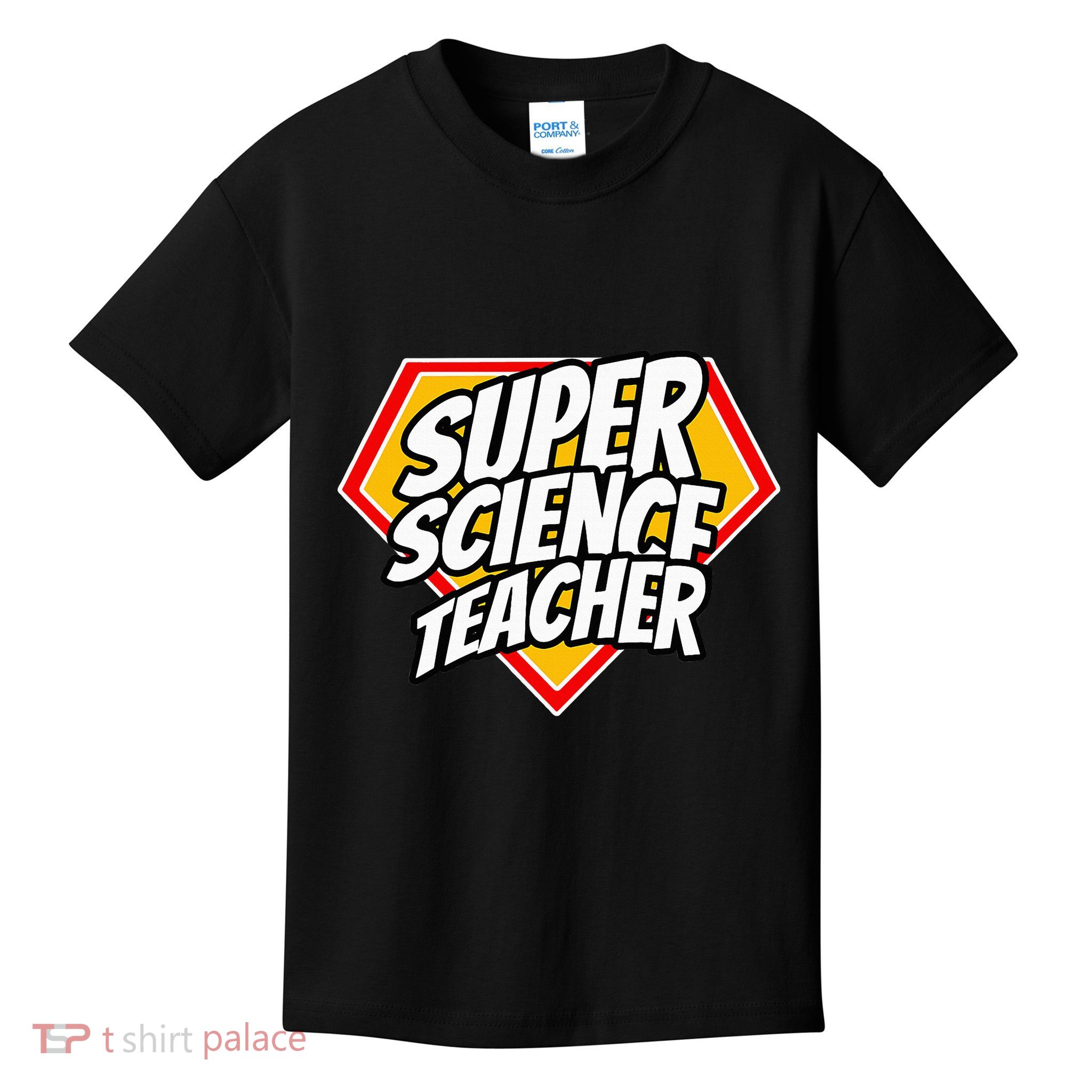 Funny Super Science Teacher Superhero Teacher Kids T-Shirt