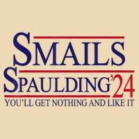 Funny Smails Spaulding24 YouLl Get Nothing And Like It Drawstring Bag