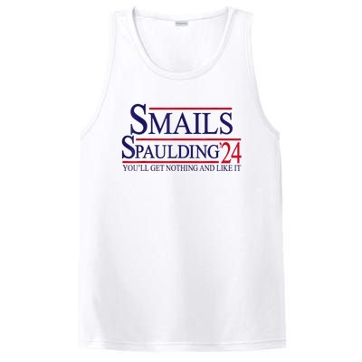 Funny Smails Spaulding24 YouLl Get Nothing And Like It PosiCharge Competitor Tank