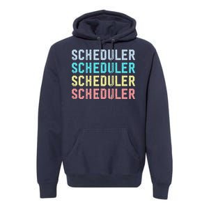 Funny Surgery Scheduler Application Day Master Scheduler Premium Hoodie